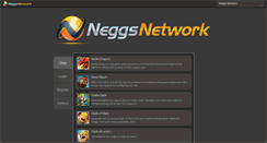 Desktop Screenshot of neggsnetwork.com