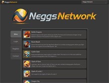 Tablet Screenshot of neggsnetwork.com